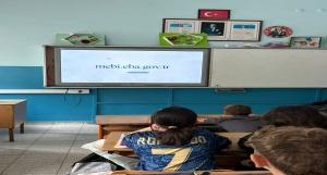 MEBİ Bireysel Öğrenme Platformunun öğrencilerimize tanıtımı yapıldı.